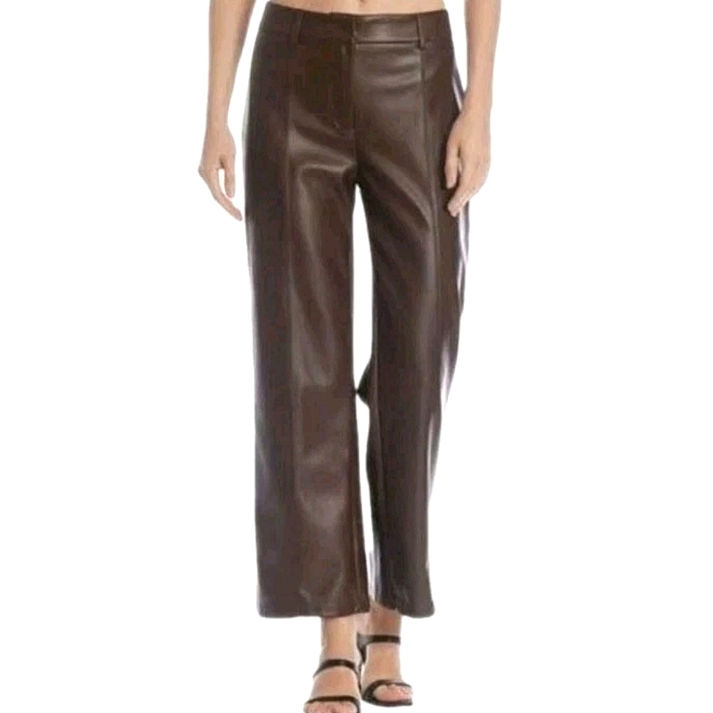 7 For All Mankind Brown Wide Leg Pants